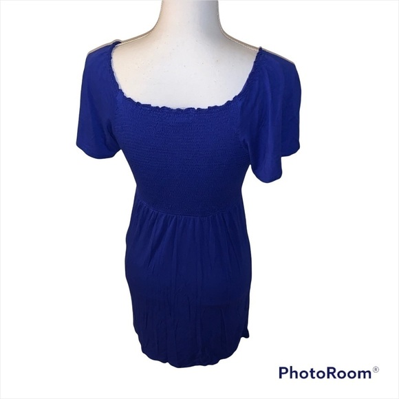 H & M Mama Smocked Dress, sz M - Picture 6 of 9